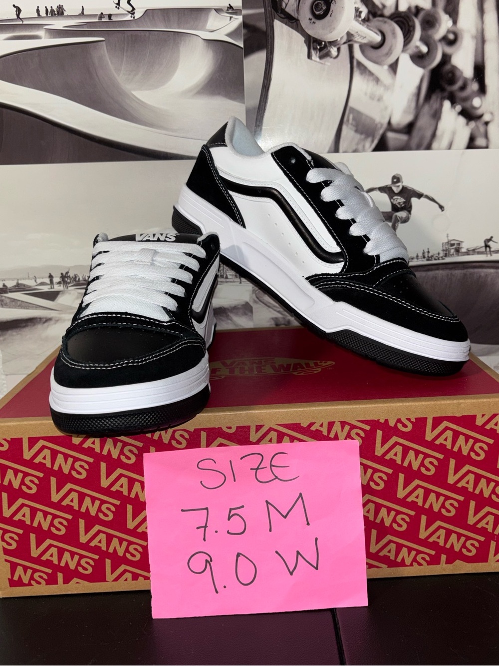 Vans Hylane sz 7.5 Men’s 9.0 Women’s